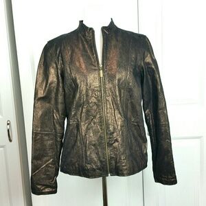 Brandon Thomas Leather Jacket, sz M
